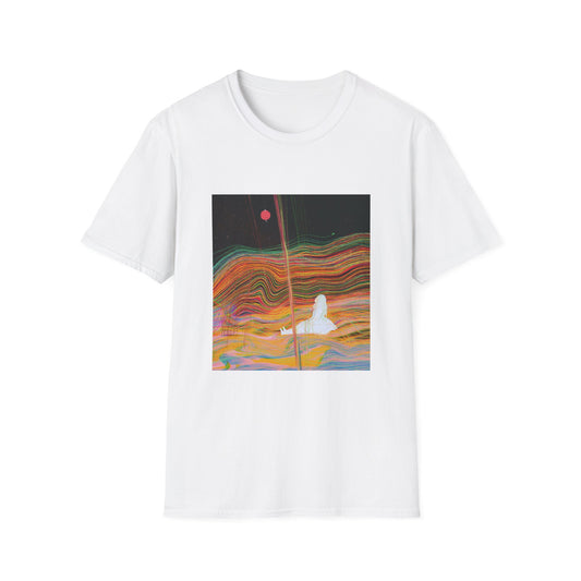 'Girl in the Dunes // s z n 1' - Unisex Softstyle T-Shirt