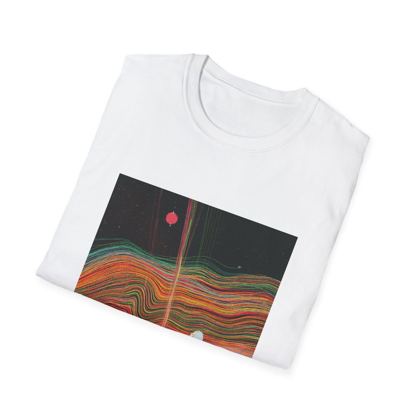 'Girl in the Dunes // s z n 1' - Unisex Softstyle T-Shirt